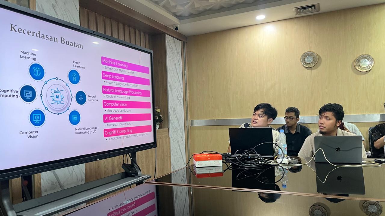Diskominfo Kota Semarang Ikuti Rapat Pembahasan Kajian Analisis Evaluasi IKU Berbasis Artificial Intelligence